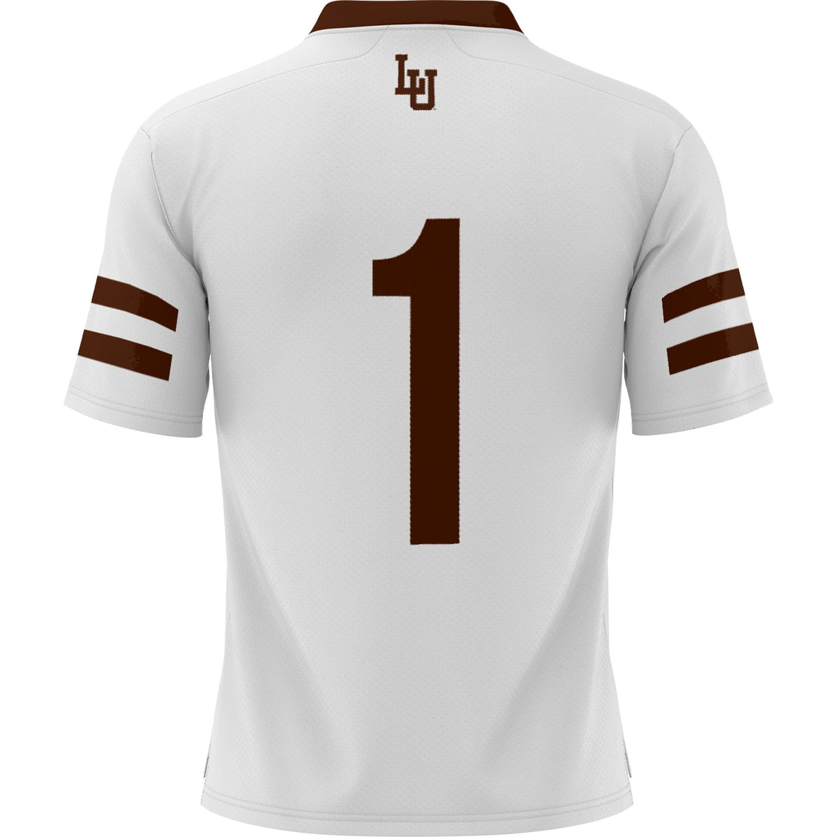#1 Lehigh Mountain Hawks Football Jersey - White