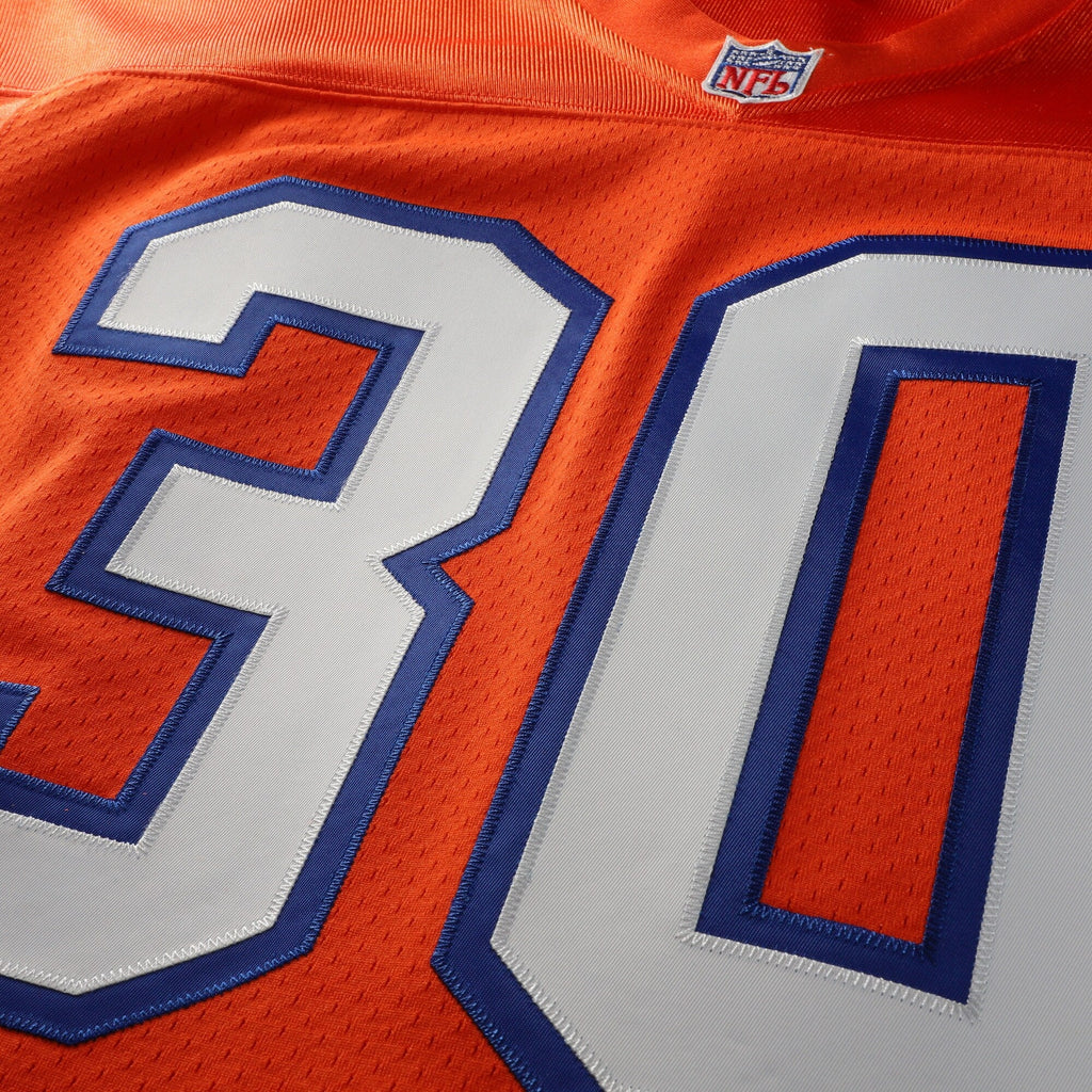 Denver Broncos Terrell Davis Orange 1995 Throwback Retired Player Football Jersey