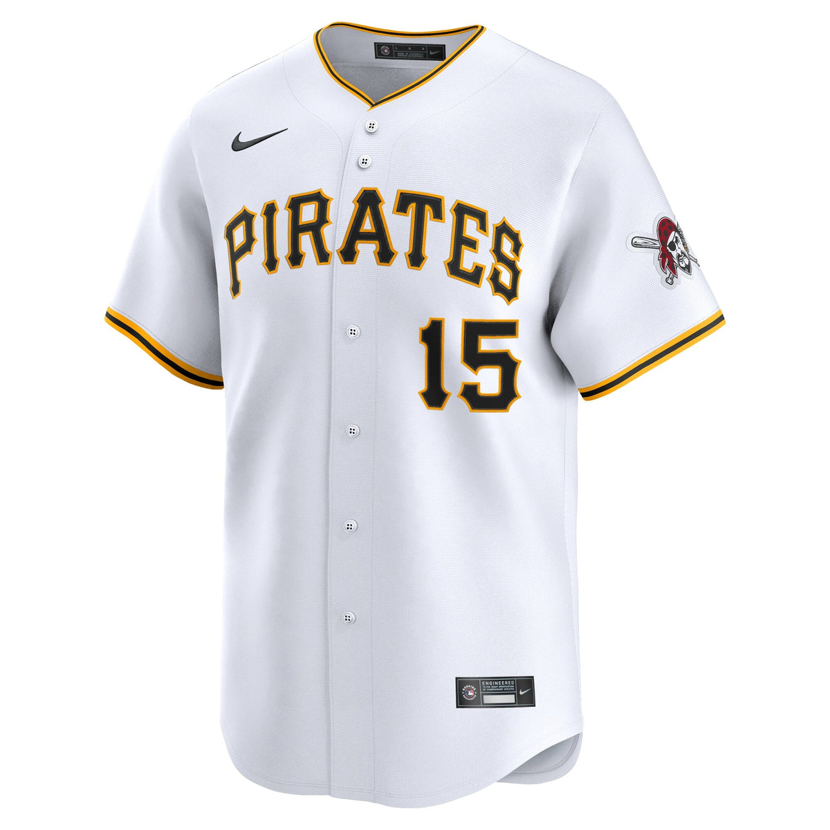 Pittsburgh Pirates Oneil Cruz White Home Limited Player Baseball Jersey