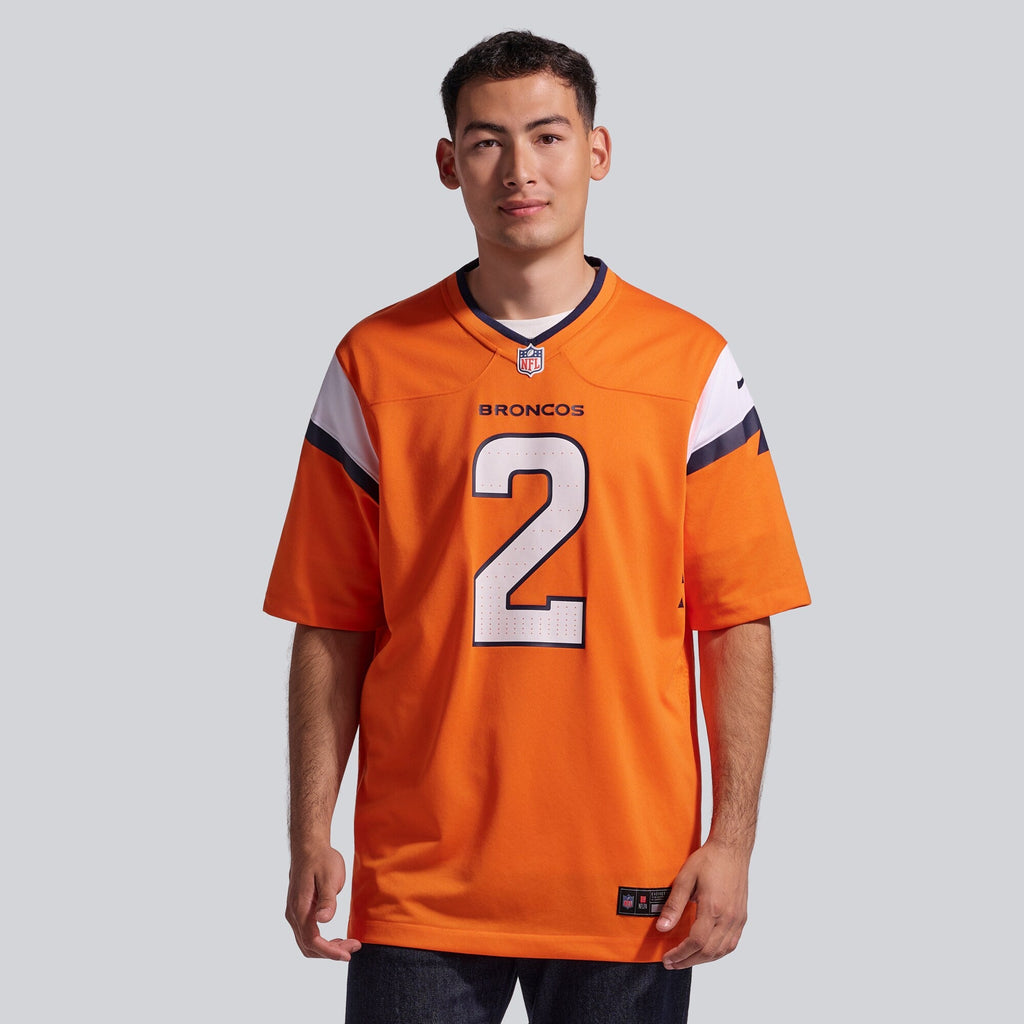 Denver Broncos Patrick Surtain II Orange Team Game Football Jersey