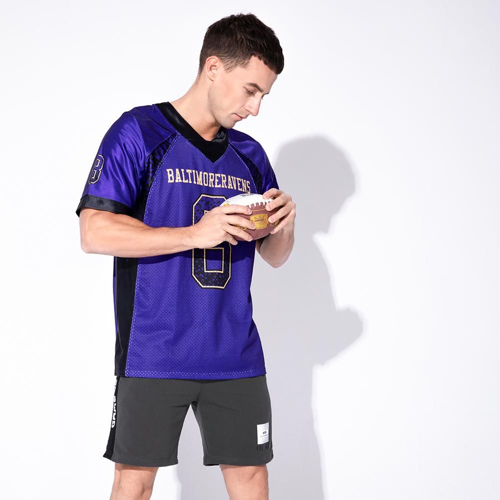 Custom Football Jersey - Purple Black-Old Gold Drift Fashion
