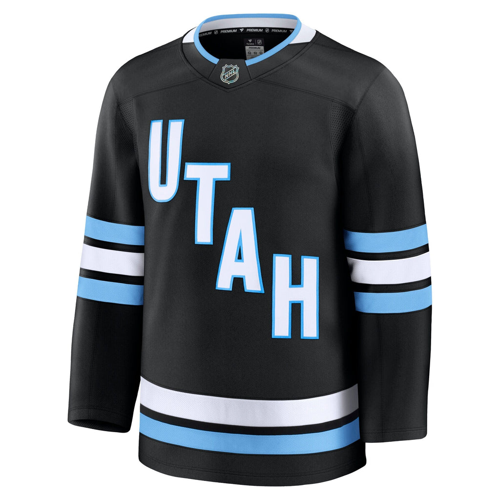 Utah Mammoth Black Home Premium Jersey - Style 201928528