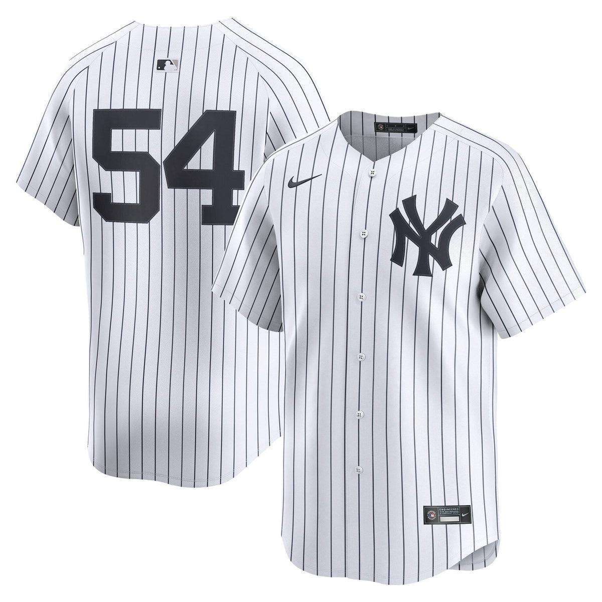 New York Yankees Max Fried White Home Limited Player Baseball Jersey