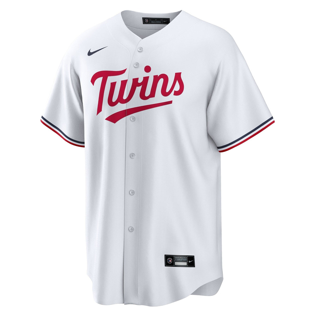 Minnesota Twins Pablo López White Home Replica Player Baseball Jersey