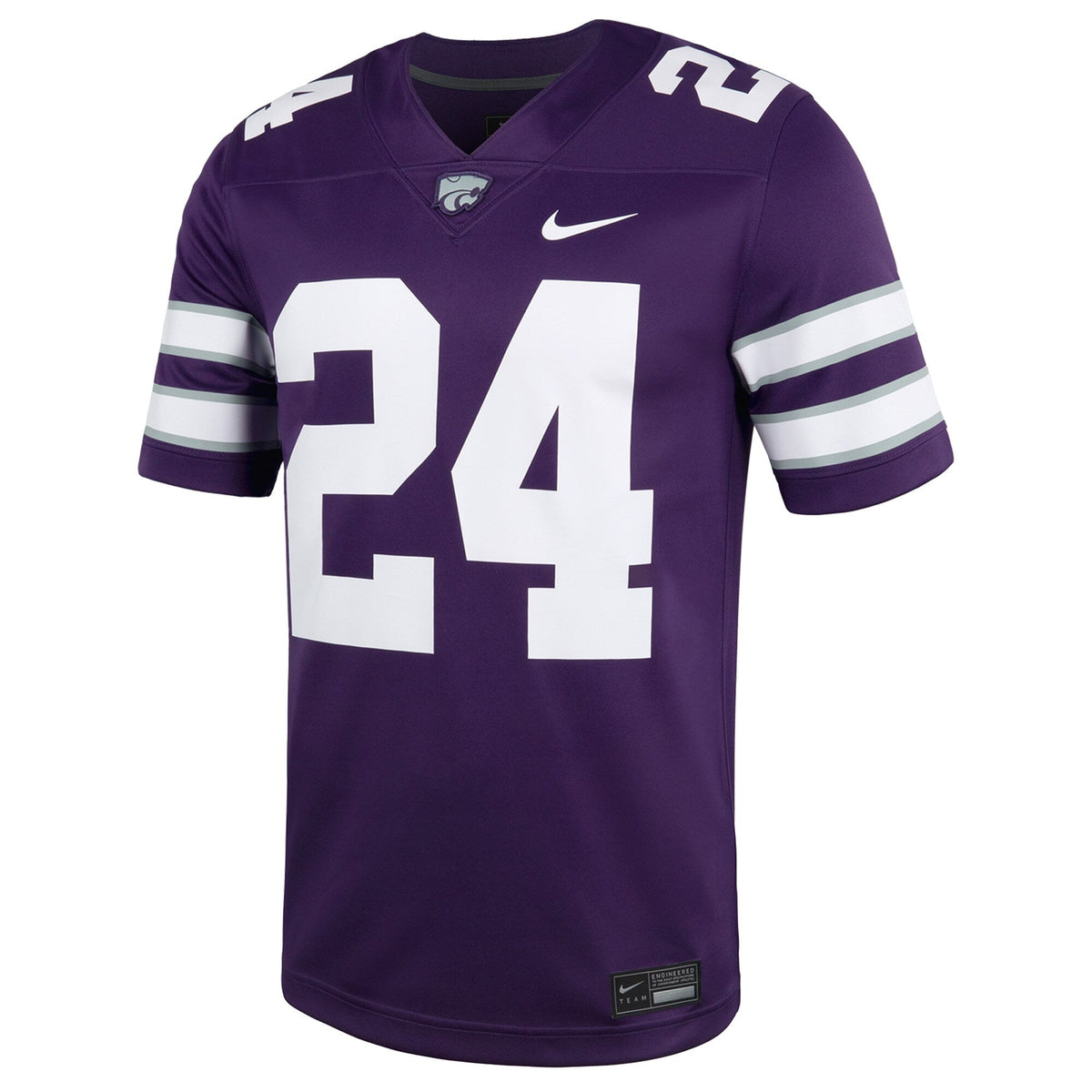 #24 Purple Kansas State Wildcats Untouchable Football Jersey