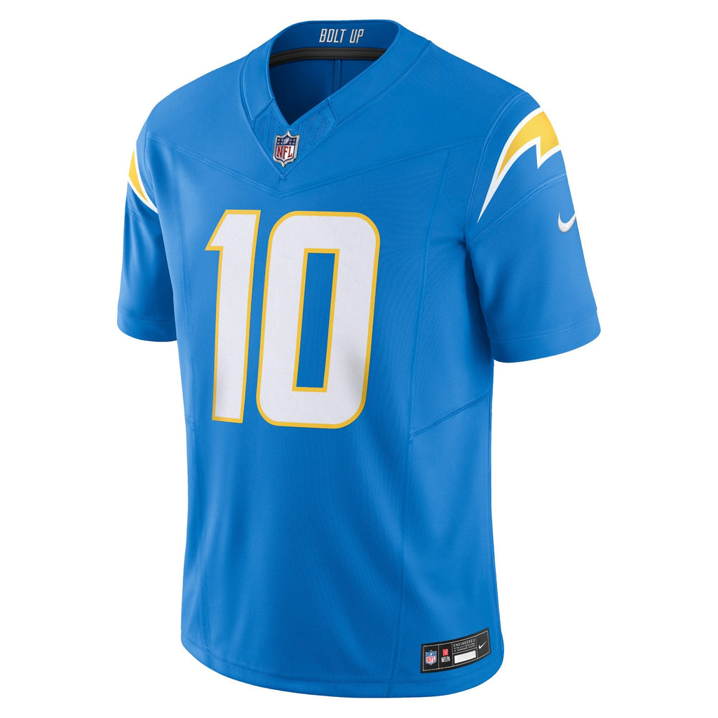 Los Angeles Chargers Justin Herbert Powder Blue Vapor F.U.S.E. Limited Football Jersey