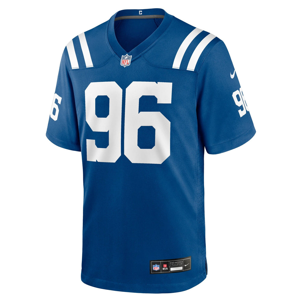 Indianapolis Colts Chris Wormley Royal Team Game Football Jersey