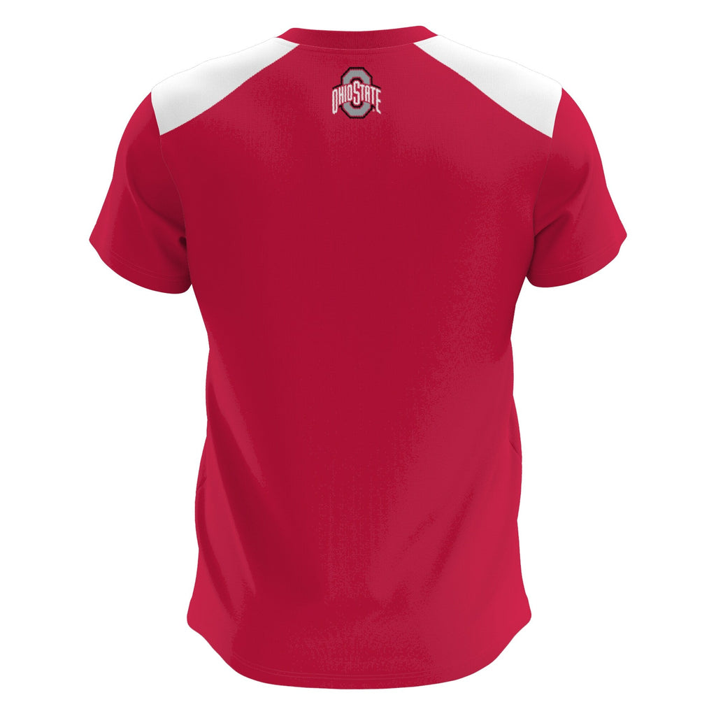 Ohio State Buckeyes Lightweight Lacrosse Jersey - Scarlet