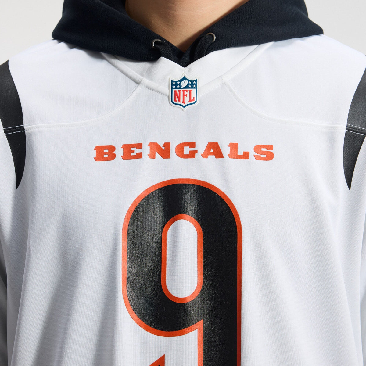 Cincinnati Bengals Joe Burrow White Game Football Jersey