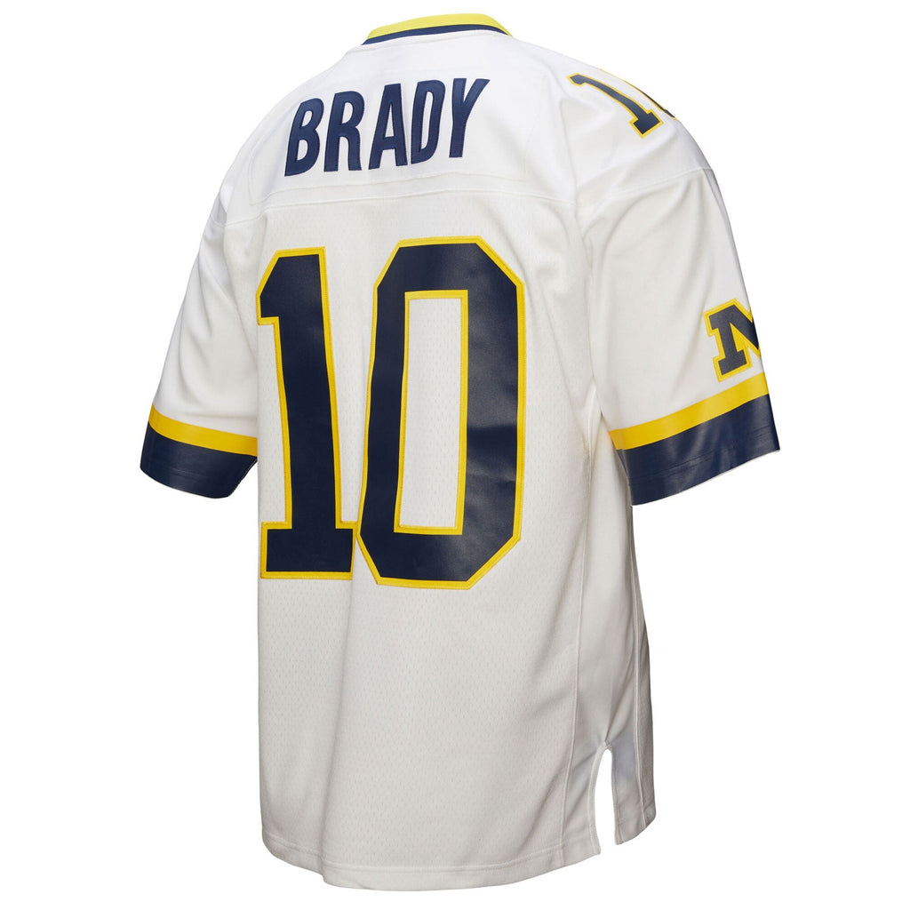 Tom Brady White Michigan Wolverines 1999 Legacy Jersey