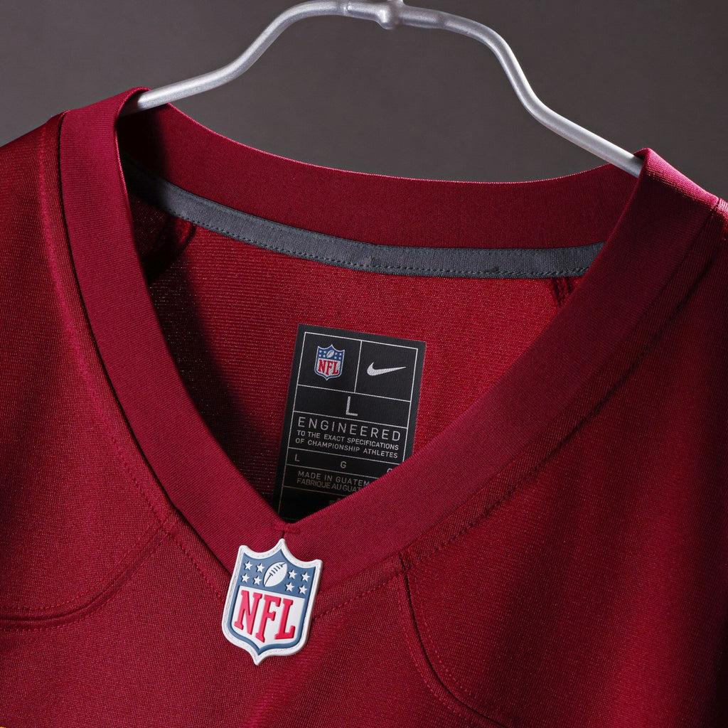 Washington Commanders Luke McCaffrey Burgundy Game Football Jersey