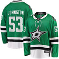 Dallas Stars Wyatt Johnston Kelly Green Home Breakaway Player Hockey Jersey