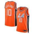 LA Clippers 2025/26 City Edition Swingman Jersey - Orange - Darius Garland