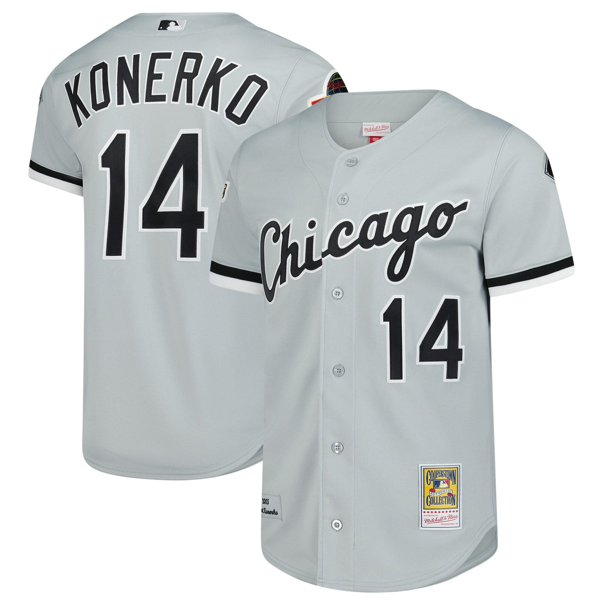 Chicago White Sox Paul Konerko Gray 2005 Cooperstown Collection Baseball Jersey