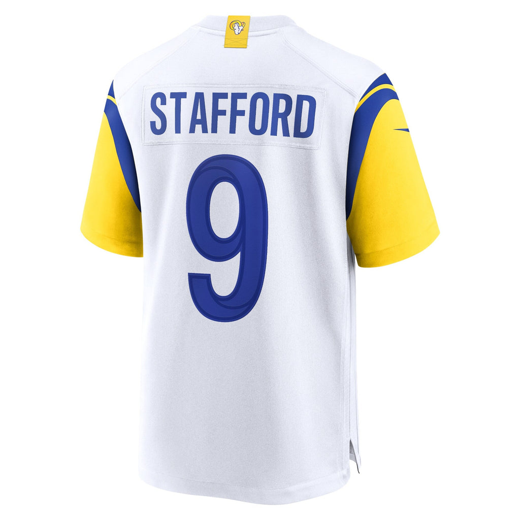 Los Angeles Rams Matthew Stafford White Alternate Game Football Jersey