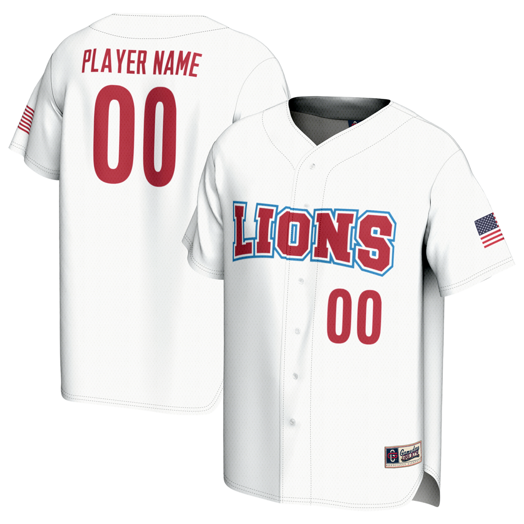 Loyola Marymount Lions NIL Pick-A-Player Lightweight Baseball Jersey - White