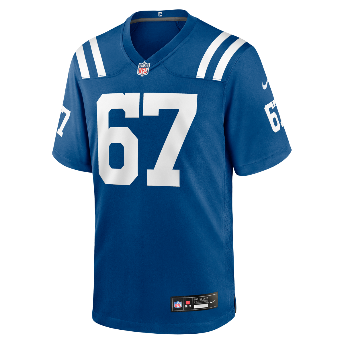 Indianapolis Colts Luke Tenuta Royal Team Game Football Jersey