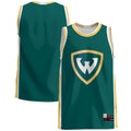Wayne State Wildcats Lightweight Basketball Jersey - Green