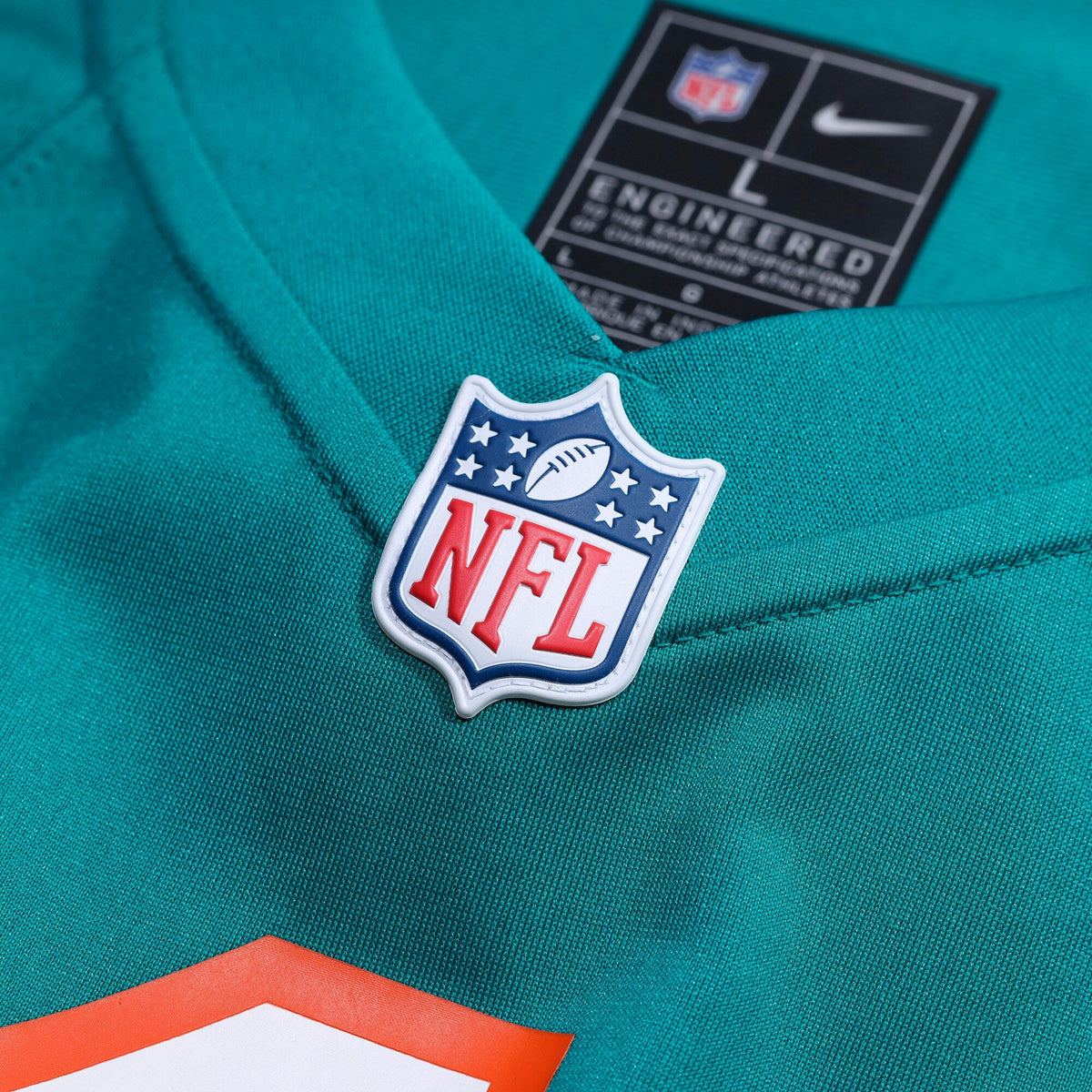 Miami Dolphins Jacob Rodriguez Aqua Alternate Game Football Jersey