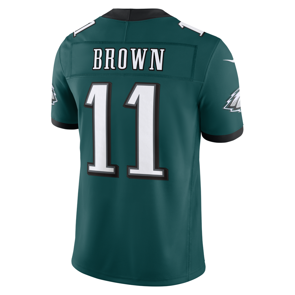 Philadelphia Eagles A.J. Brown Midnight Green Team Vapor F.U.S.E. Stitched Limited Football Jersey