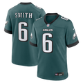 Philadelphia Eagles DeVonta Smith Midnight Green Team Game Football Jersey