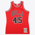 Chicago Bulls Michael Jordan 1994-95 Road 45 Jersey - Red
