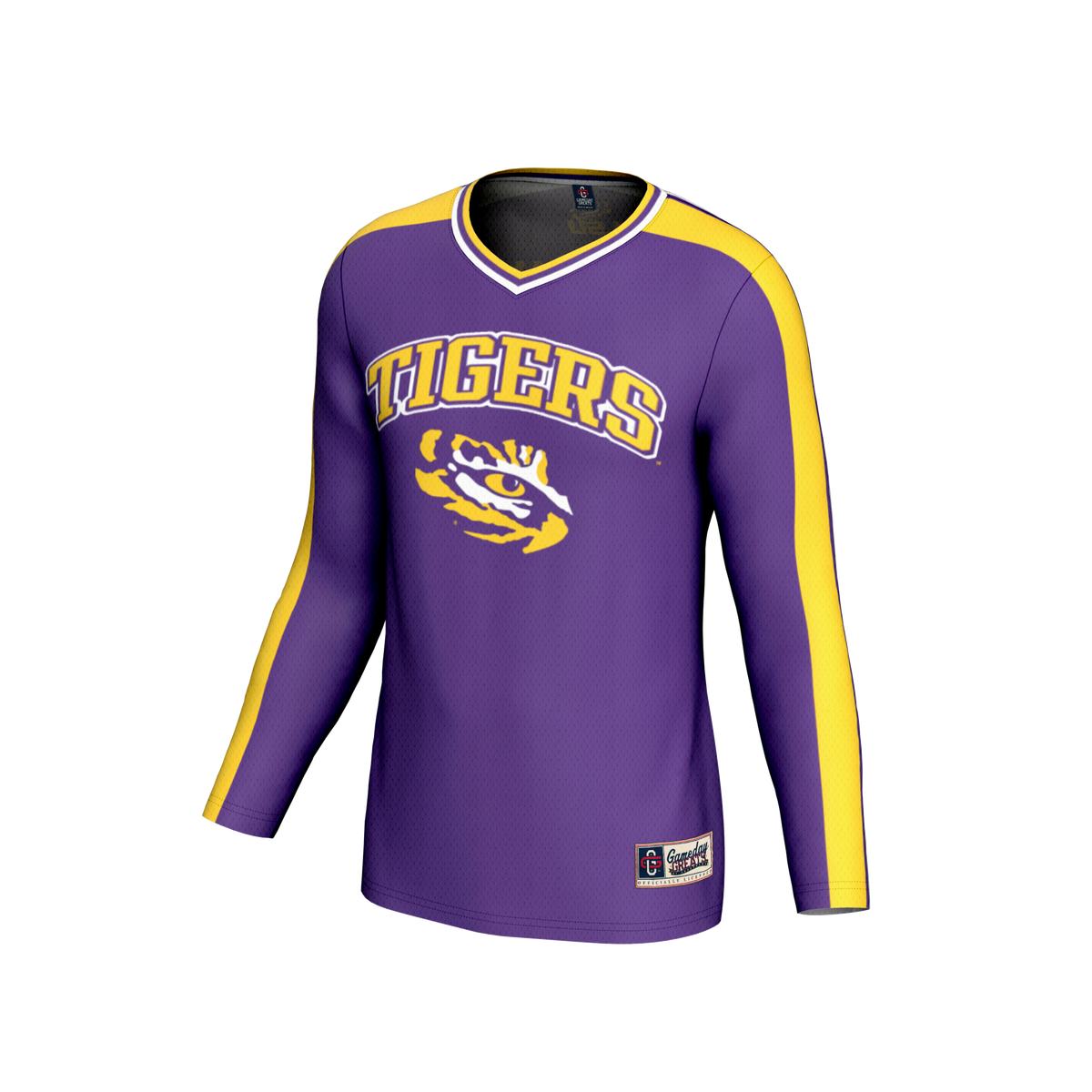 LSU Tigers NIL Pick-A-Player Lightweight Collegiate Volleyball Fashion Jersey - Purple