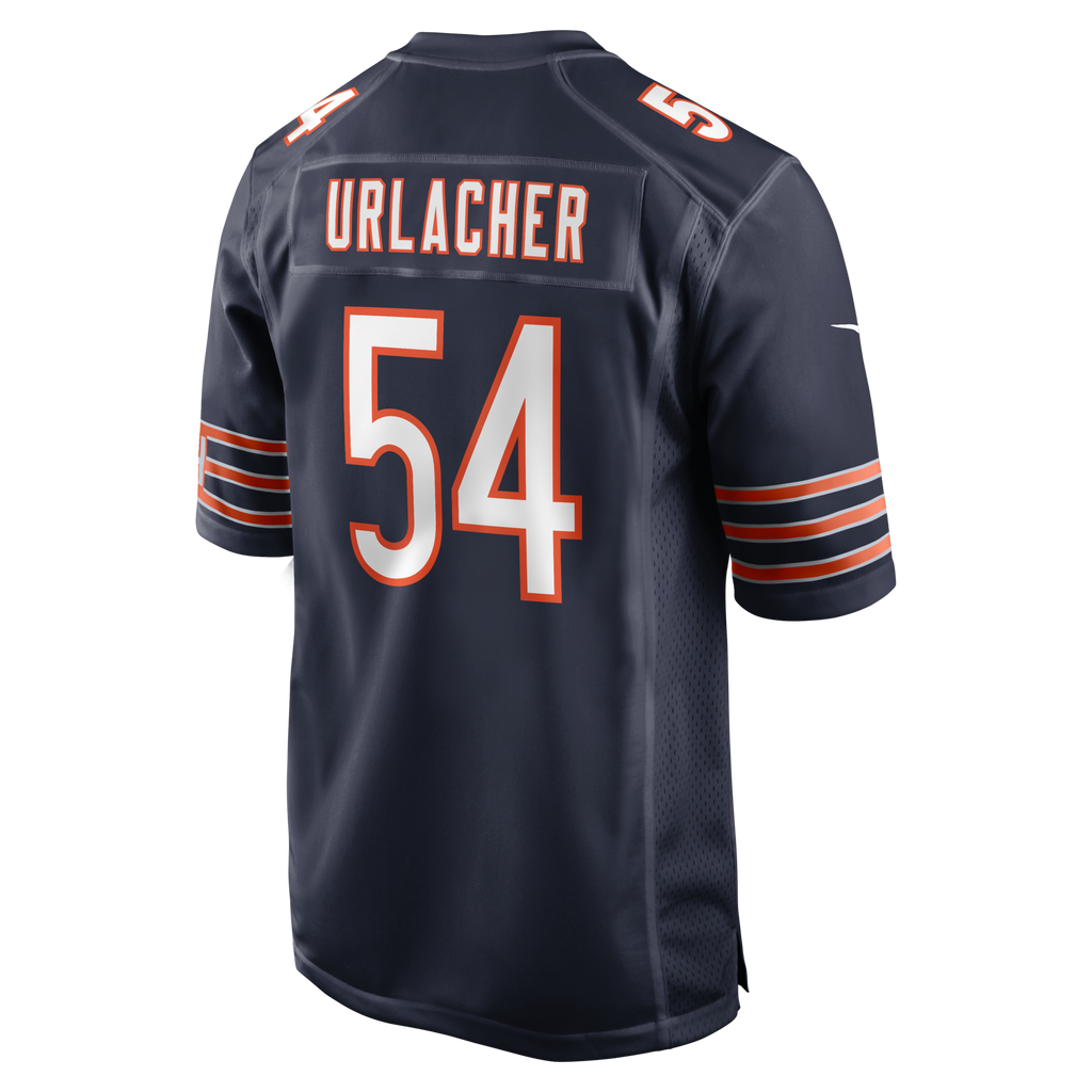 Chicago Bears Brian Urlacher Navy Game Retired Player Football Jersey