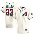 Arizona Diamondbacks Zac Gallen Cream Home Limited Player Baseball Jersey