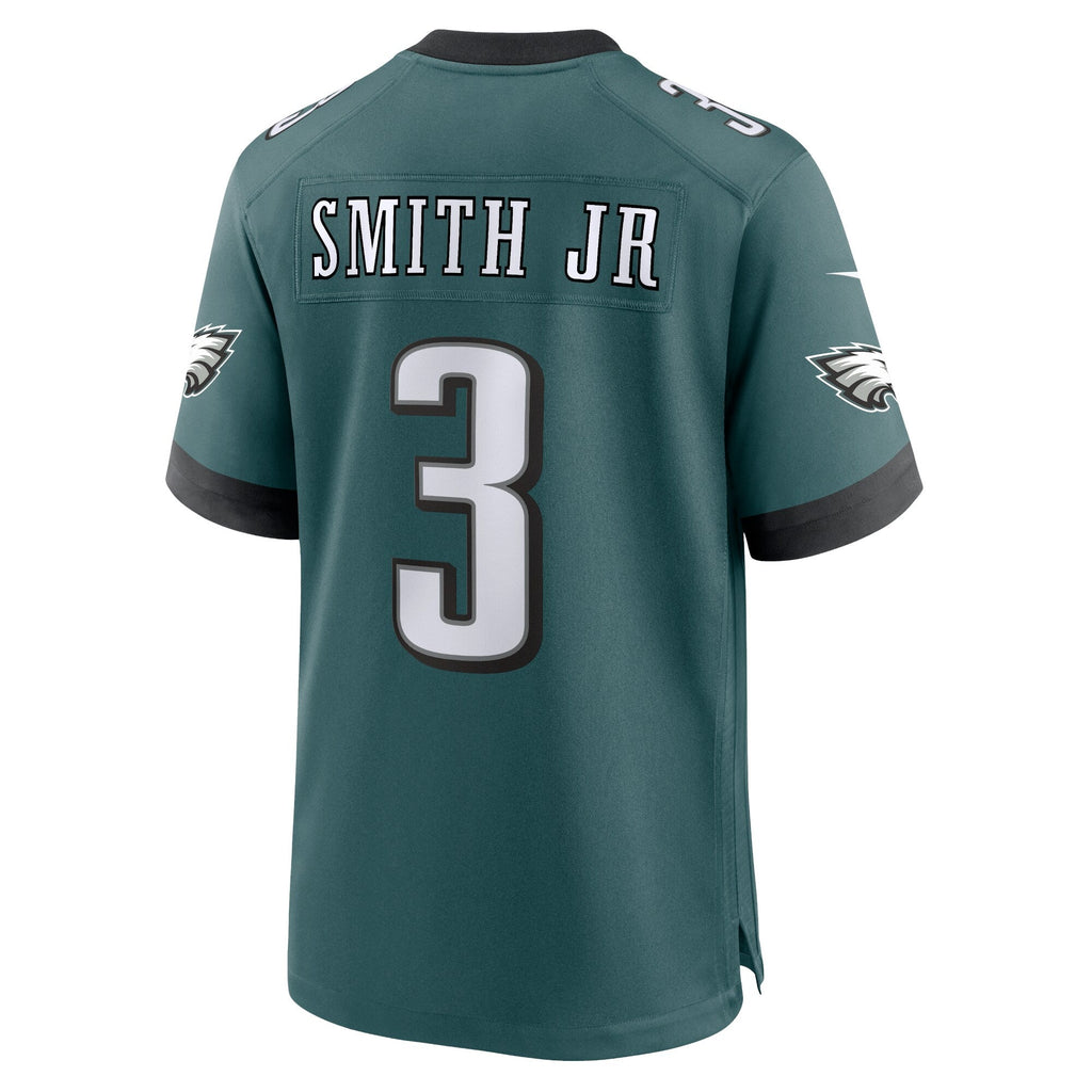 Philadelphia Eagles Nolan Smith Midnight Green Team Game Football Jersey