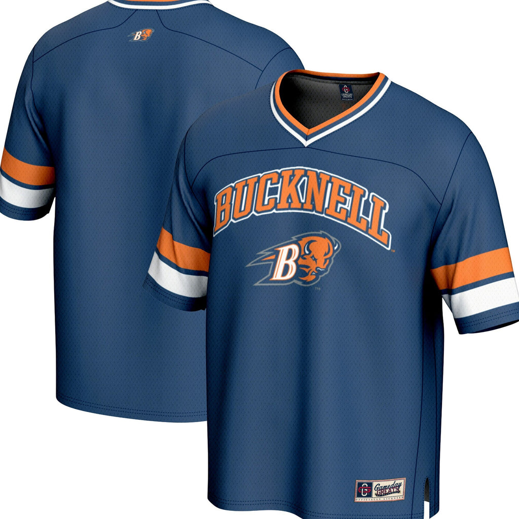 Bucknell Bison Spirit Football Jersey - Blue