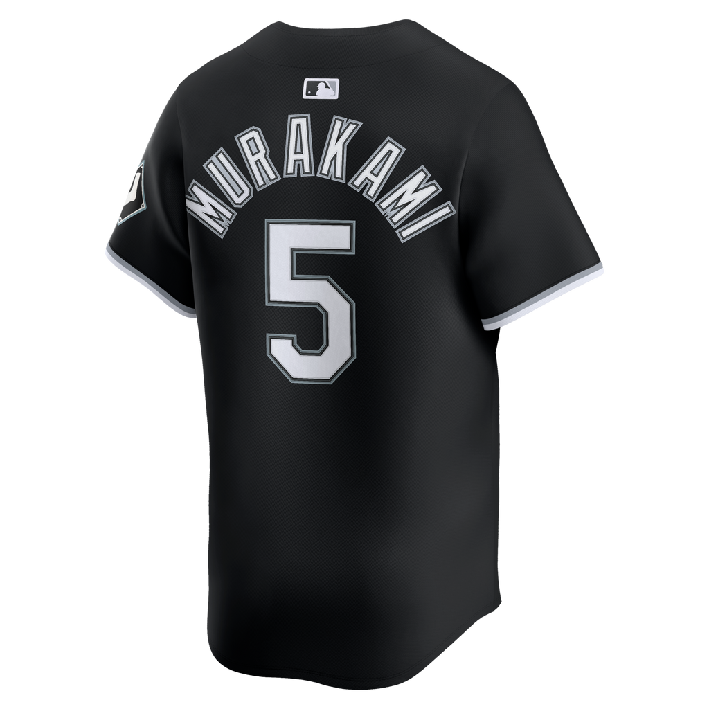 Chicago White Sox Munetaka Murakami Black Alternate Limited Baseball Jersey