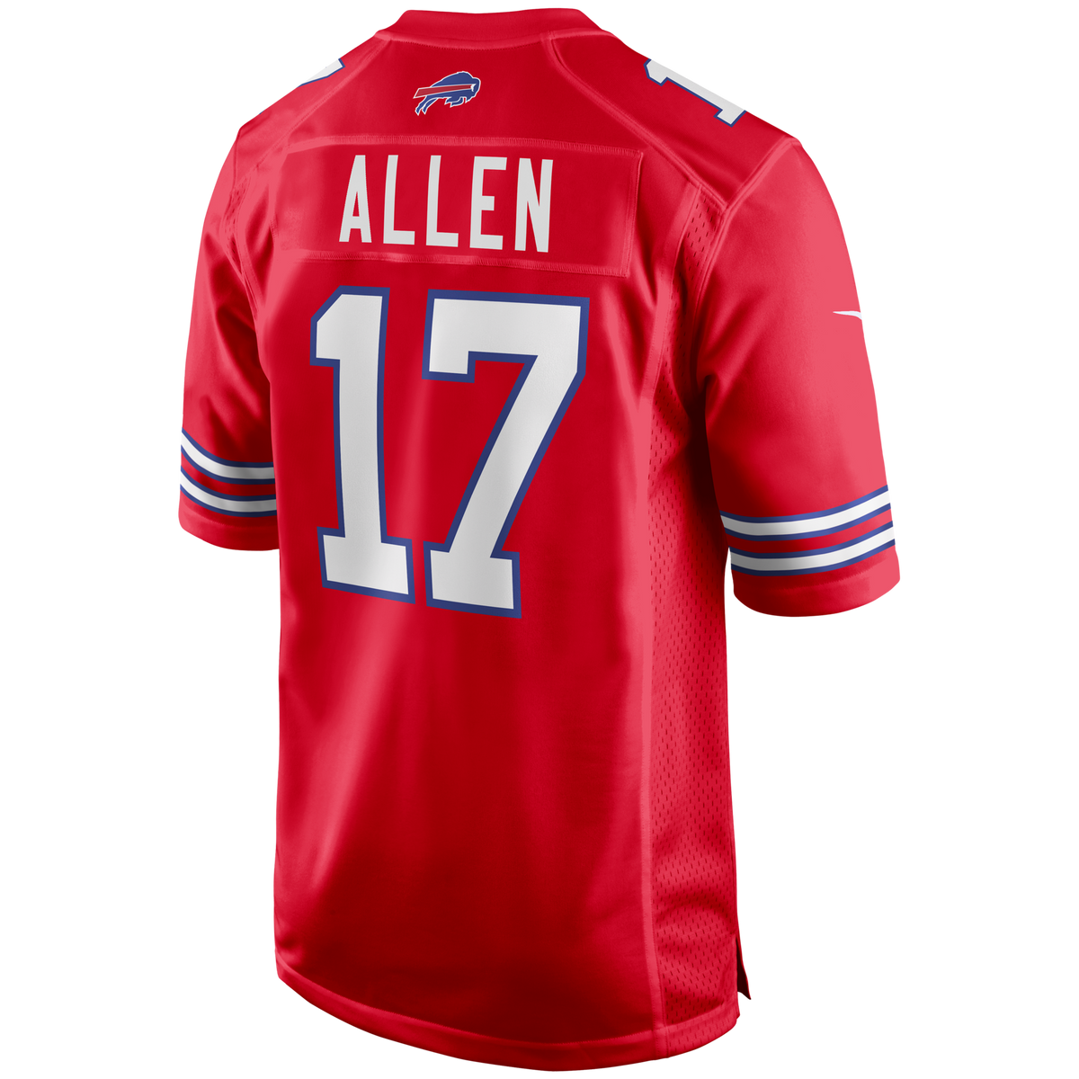 Buffalo Bills Josh Allen Red Alternate Game Player Football Jersey