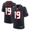 Houston Texans Xavier Hutchinson Navy Team Game Football Jersey