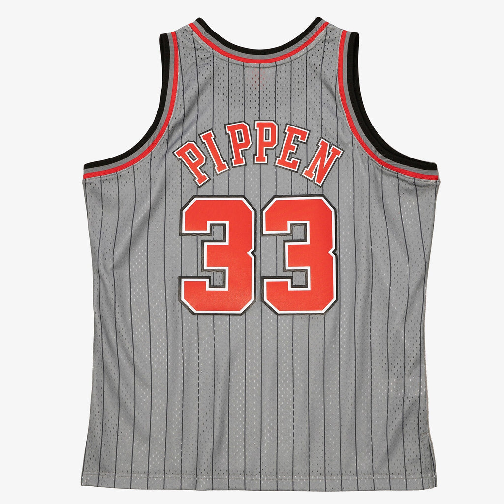 Chicago Bulls Scottie Pippen 1995 Reload Swingman Jersey - Grey