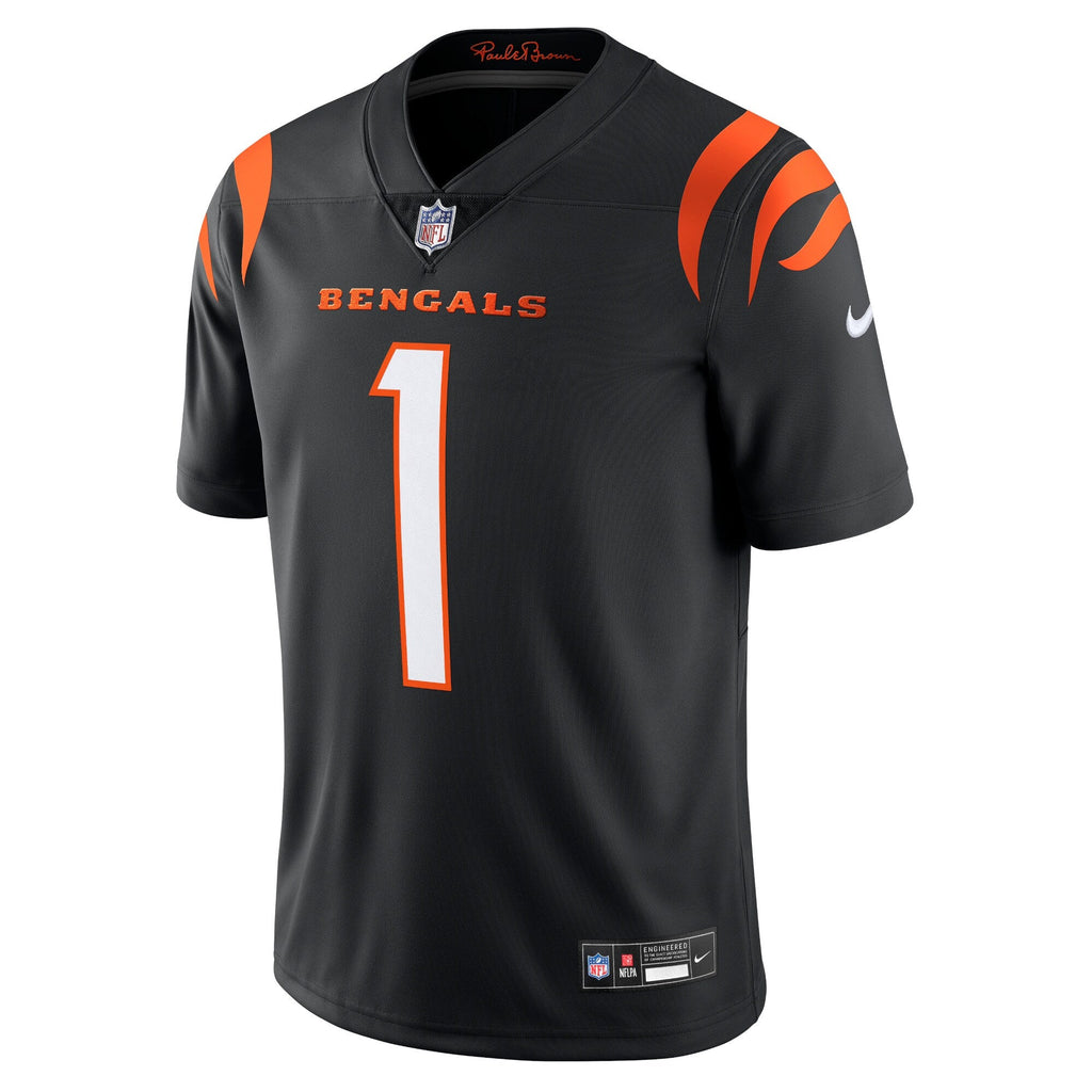 Cincinnati Bengals Ja'Marr Chase Black Vapor Untouchable Limited Football Jersey