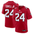Atlanta Falcons A.J. Terrell Red Game Football Jersey