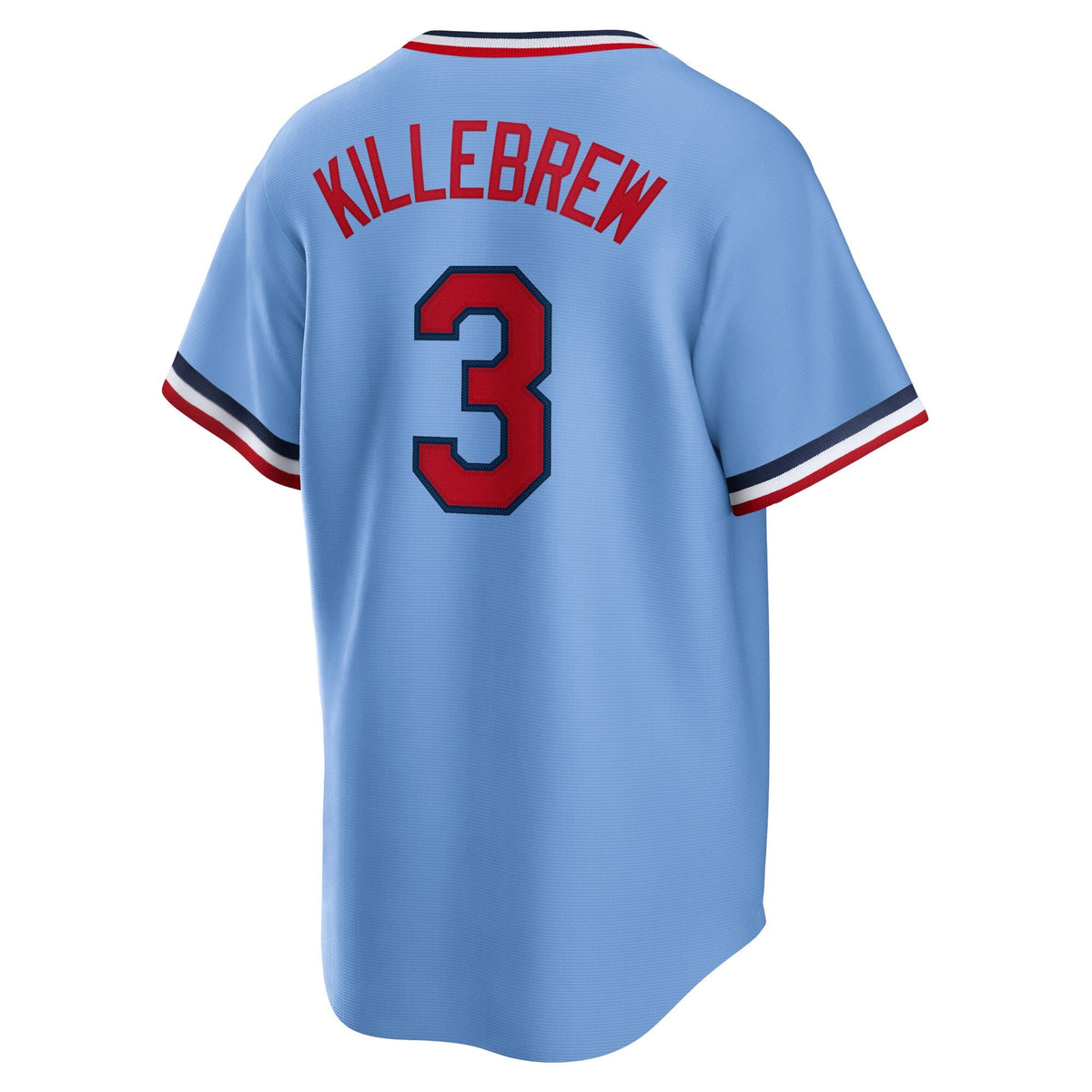 Minnesota Twins Harmon Killebrew Light Blue Road Cooperstown Collection Player Baseball Jersey