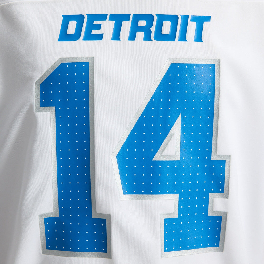 Detroit Lions Amon-Ra St. Brown White Game Football Jersey