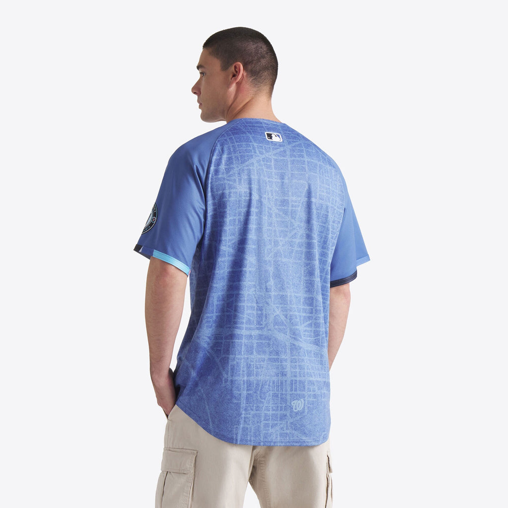 Washington Nationals Blue 2025 City Connect Limited Baseball Jersey