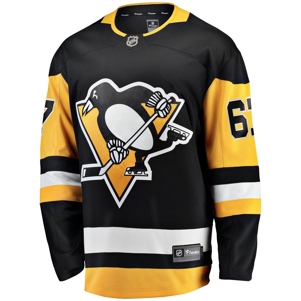 Pittsburgh Penguins Rickard Rakell Black Home Breakaway Player Hockey Jersey