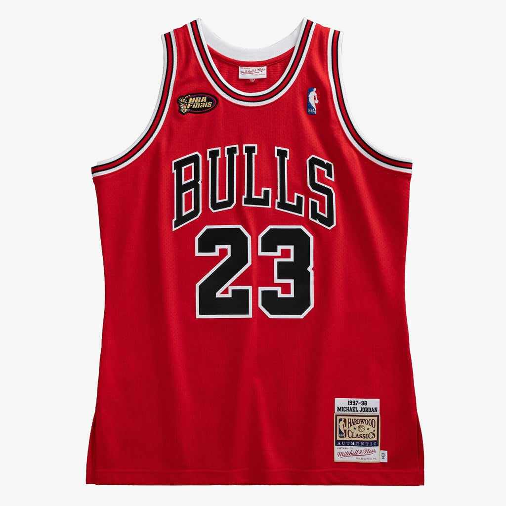 Chicago Bulls Jersey Road Finals Michael Jordan 1997-98