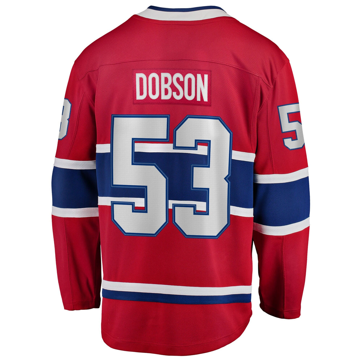 Montreal Canadiens Noah Dobson Red Home Breakaway Hockey Jersey