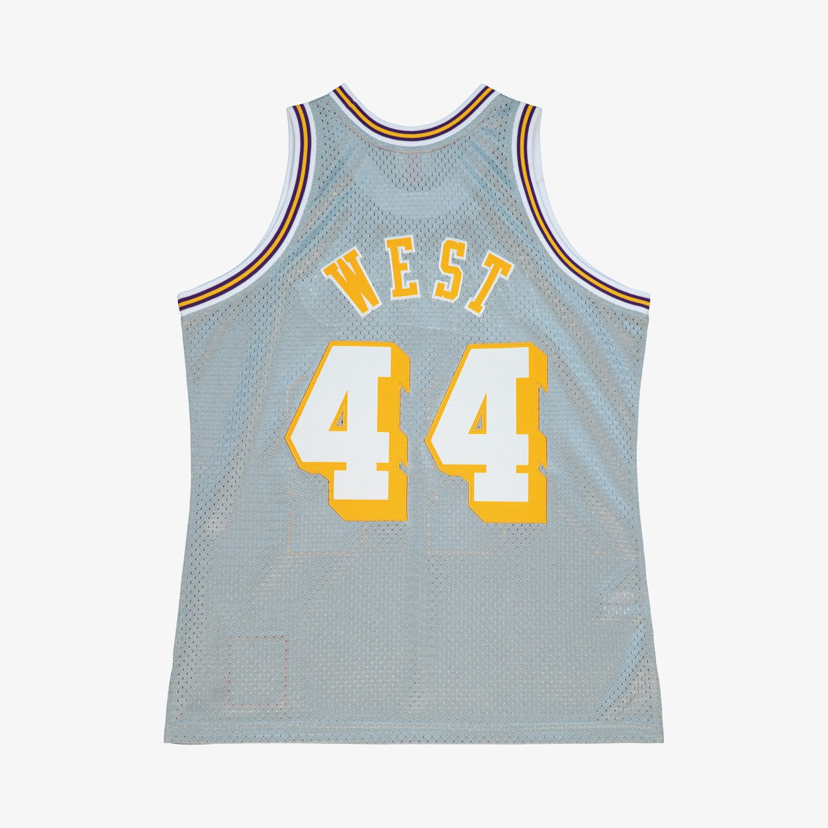Los Angeles Lakers 1971 75th Swingman Jersey - Silver - Style 204329778