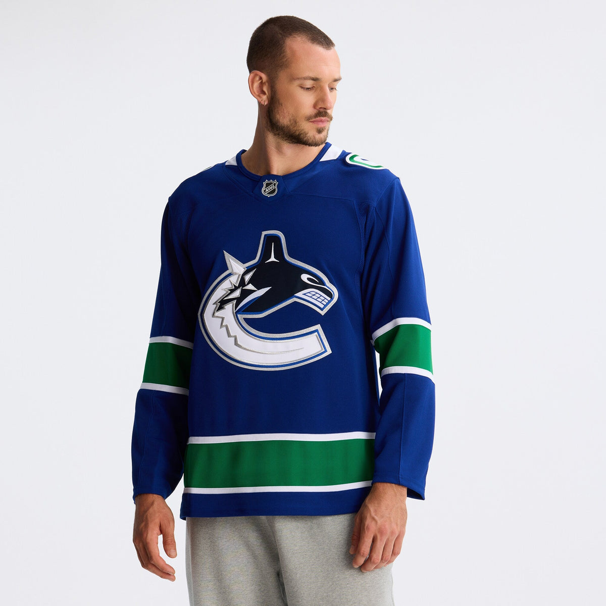 Vancouver Canucks Blue Home Premium Jersey