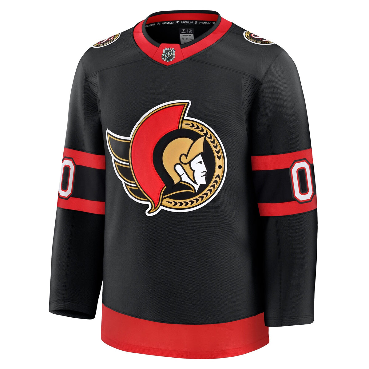 Ottawa Senators Black Home Premium Custom Jersey