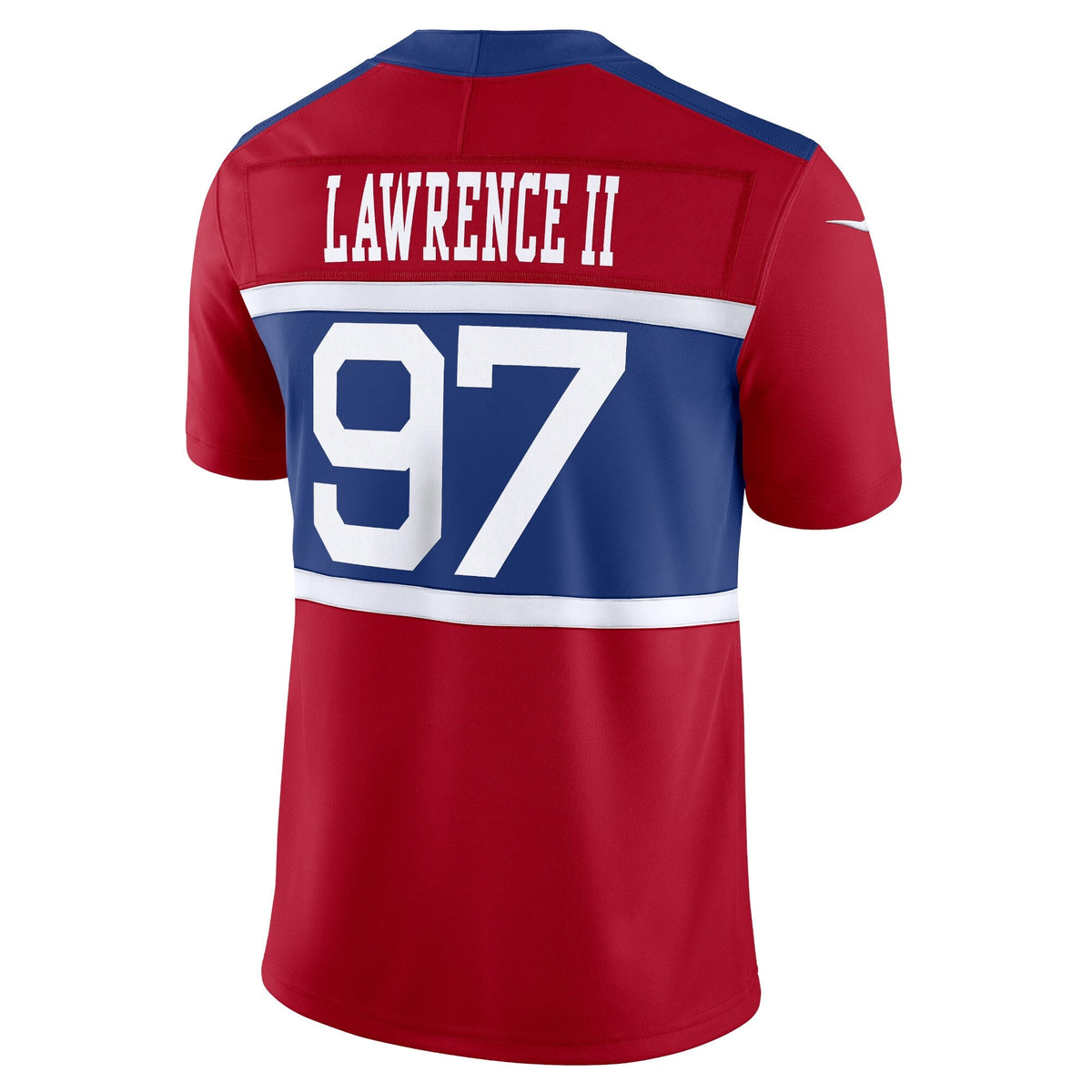 New York Giants Dexter Lawrence II Century Red Alternate Vapor F.U.S.E. Limited Football Jersey