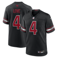 Arizona Cardinals Jeremiyah Love Black Alternate Game Player Football Jersey