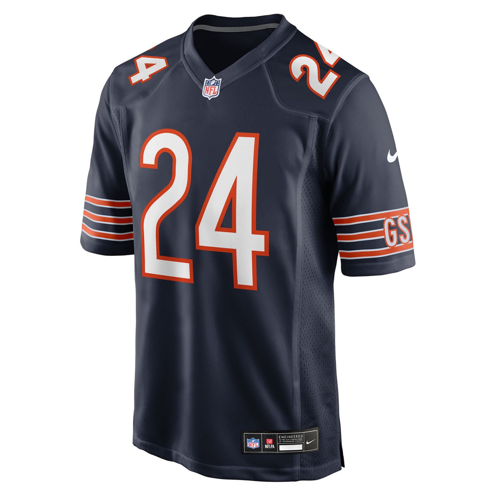Chicago Bears Nick McCloud Navy Team Game Football Jersey