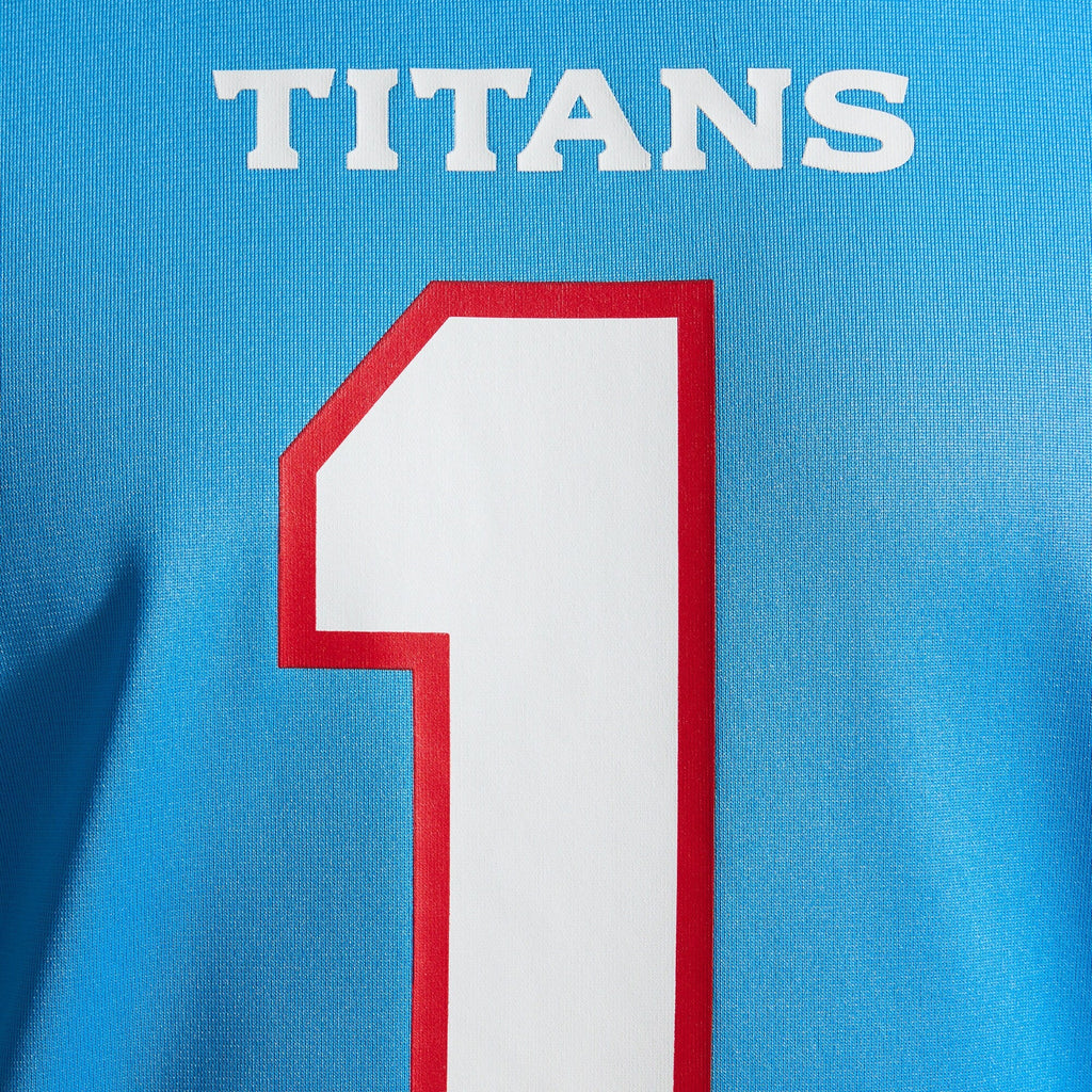 Tennessee Titans Cameron Ward Light Blue Game Football Jersey